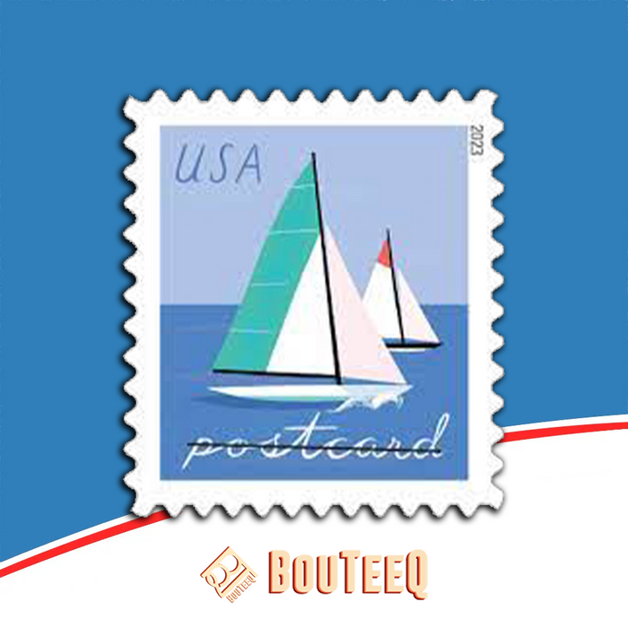 Sailboats 2023 USPS Stamps