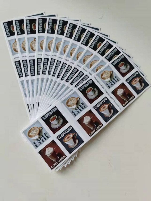 Espresso Drinks 2021 USPS Stamps