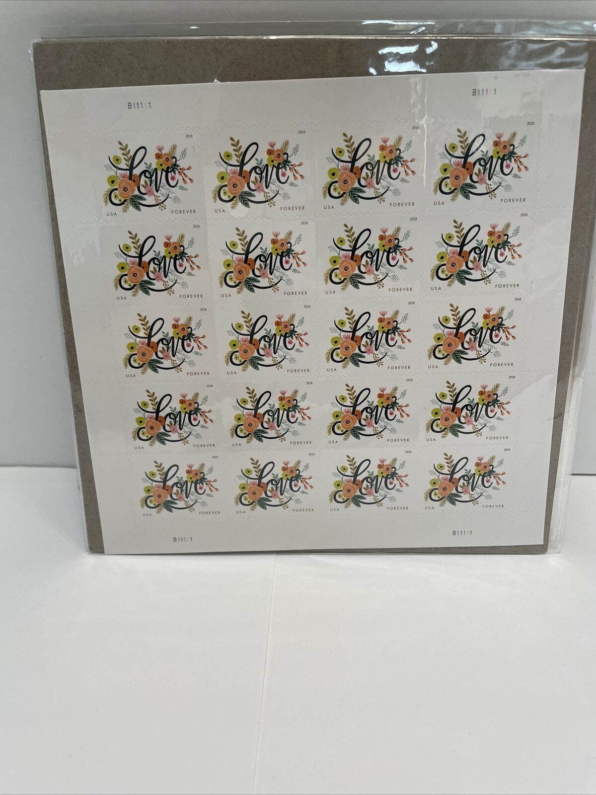 Love Flourishes 2018 USPS Stamps ��� All Brand New Forever Stamps i