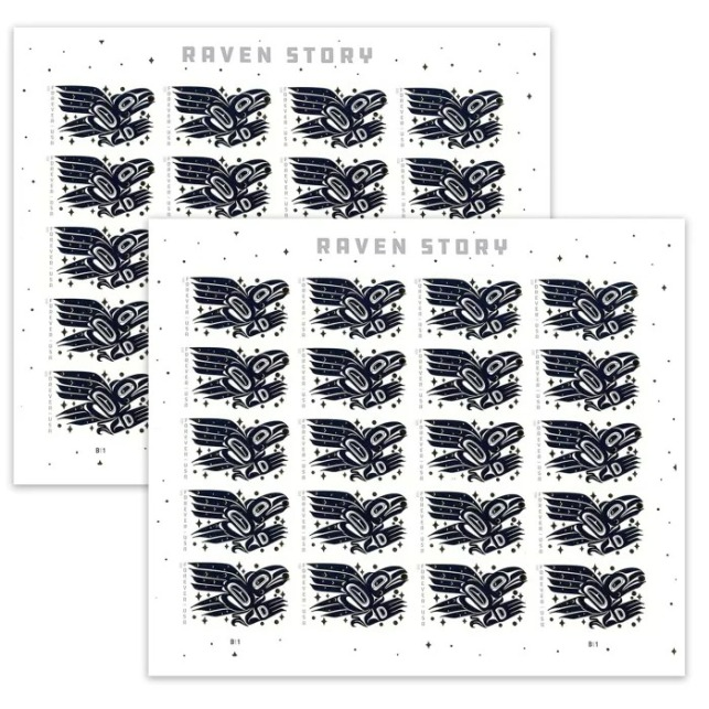 Raven Story 2021 USPS Stamps ��� All Brand New Forever Stamps i