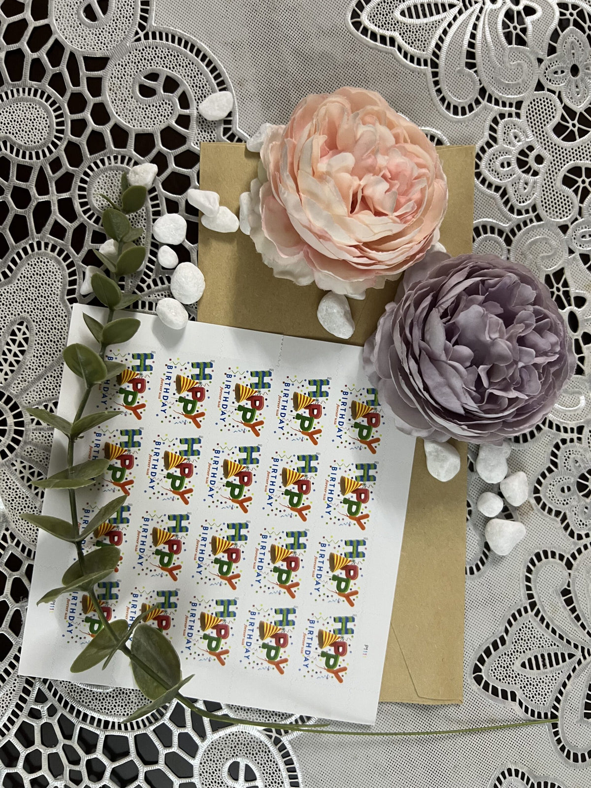 Happy Birthday 2021 USPS Stamps ��� All Brand New Forever Stamps i
