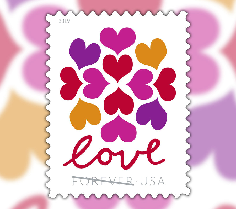 Love 2019 USPS Stamps ��� All Brand New Forever Stamps i