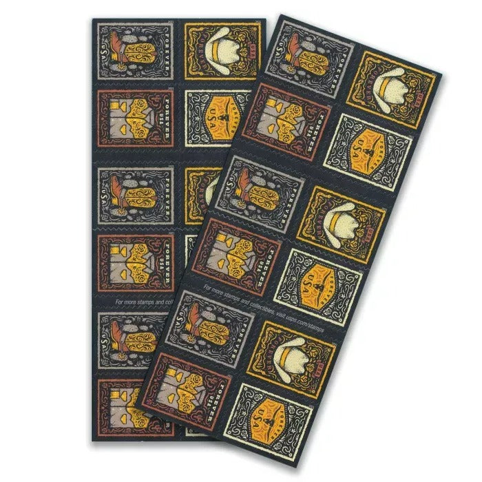 Western Wear 2021 USPS Stamps
