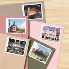 Railroad Stations 2023 USPS Stamps