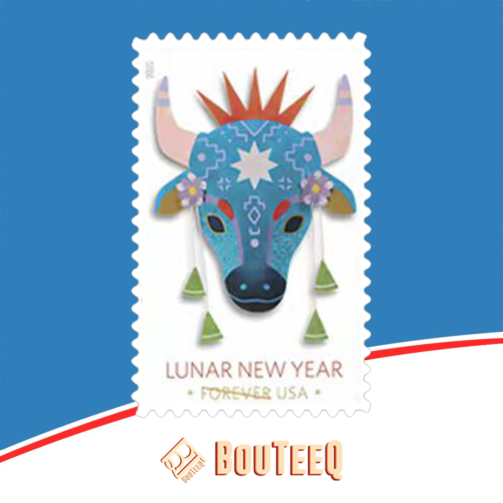 Lunar New Year: Year of the Ox 2021 USPS Stamps