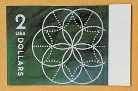 $2 Floral Geometry 2022 USPS Stamps ��� All Brand New Forever Stamps i