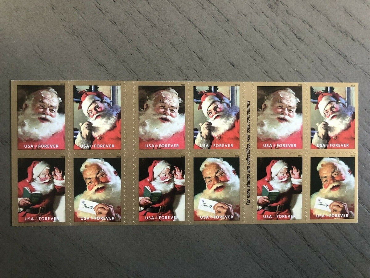 Sparkling Holiday 2018 USPS Stamps ��� All Brand New Forever Stamps im