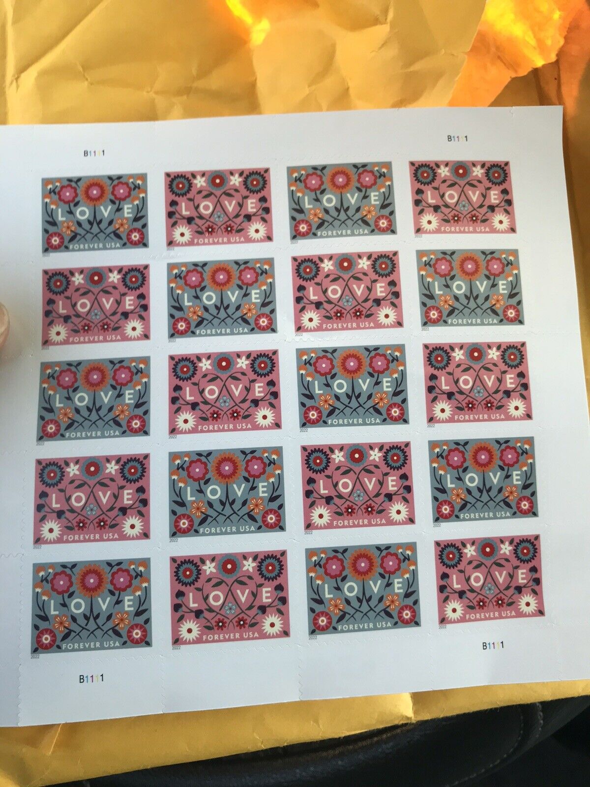 Love 2022 USPS Stamps ��� All Brand New Forever Stamps i