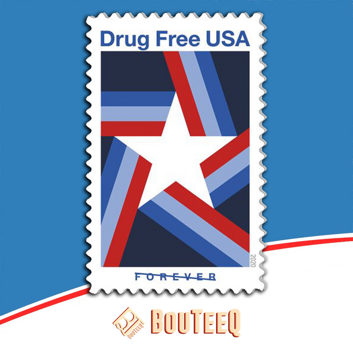 Drug Free 2020 USPS Stamps