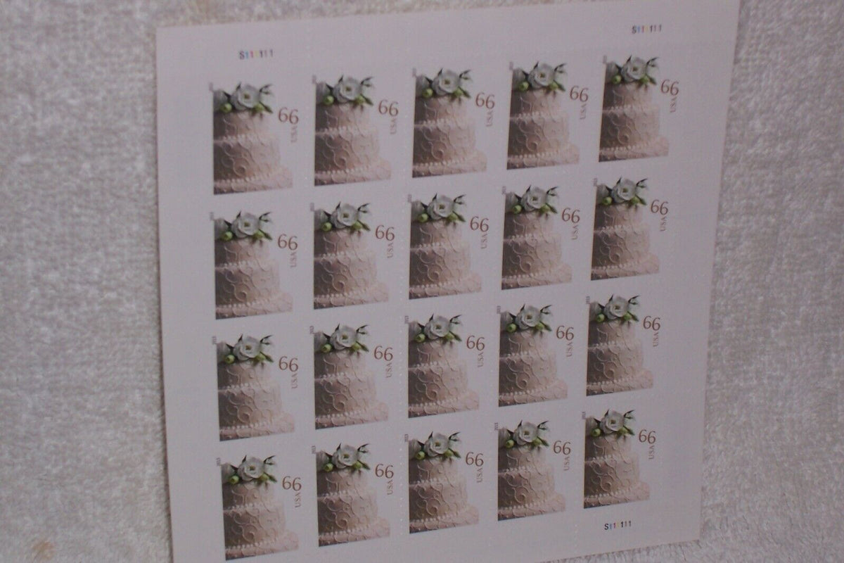 Wedding Cake 2015 USPS Stamps image 3