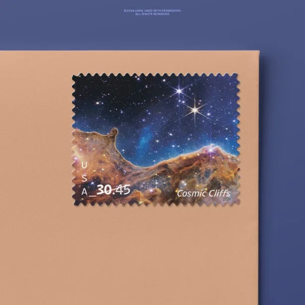 Cosmic Cliffs 2024 USPS Stamps ��� All Brand New Forever Stamps i