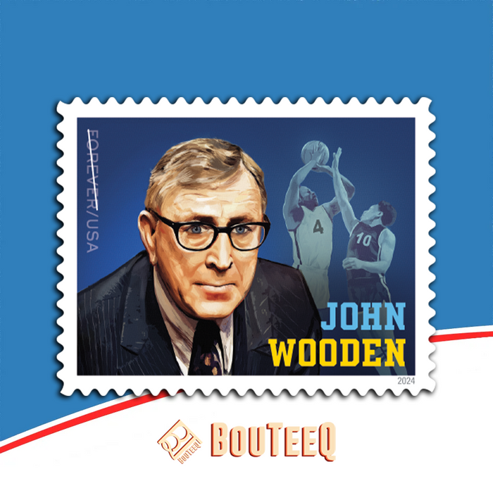 John Wooden 2024 USPS Stamps
