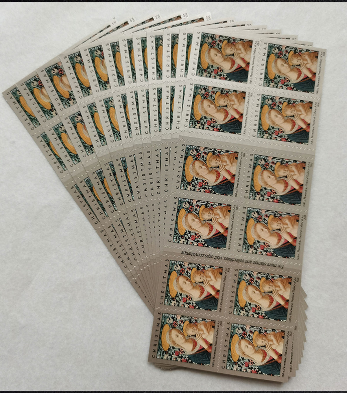 Florentine Madonna and Child 2016 USPS Stamps ��� All Brand New Forever Stamps i