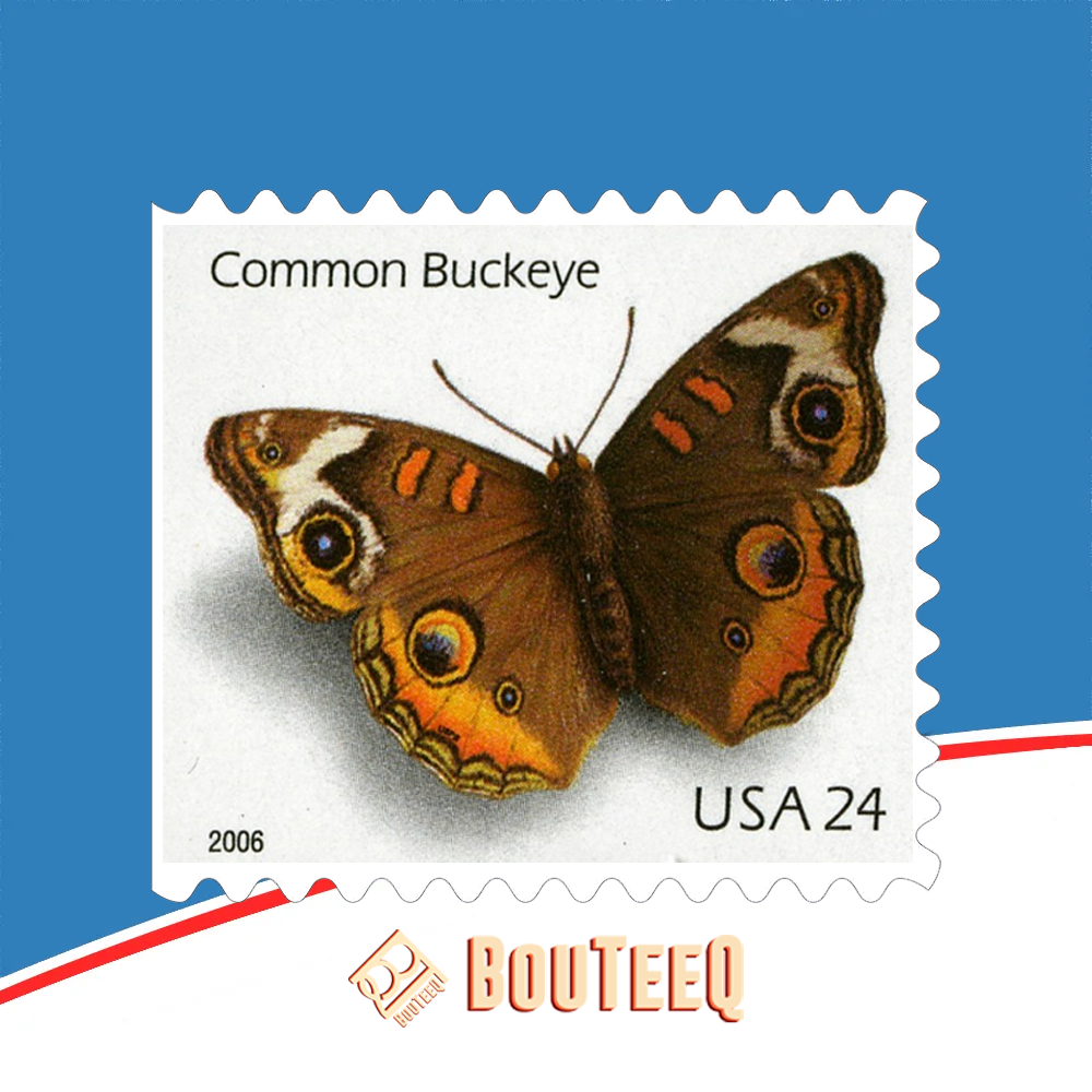 Common Buckeye Butterfly 2006 USPS Stamps ��� All Brand New Forever Stamps i