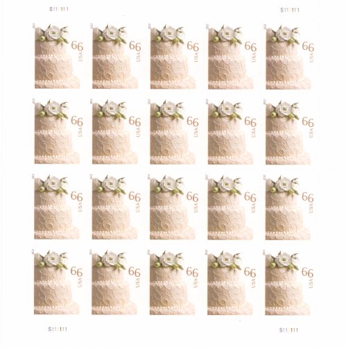 Wedding Cake 2015 USPS Stamps image 1