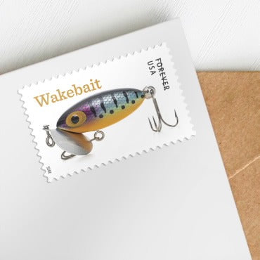 Freshwater Fishing Lures 2025 USPS Stamps ��� All Brand New Forever Stamps i