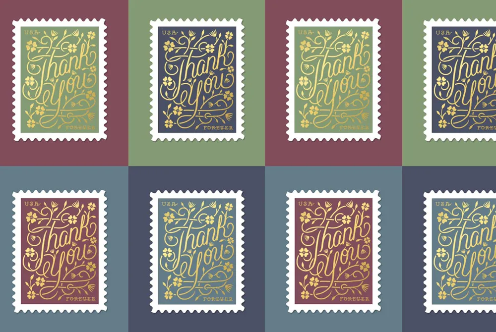 Thank You 2020 USPS Stamps ��� All Brand New Forever Stamps i