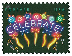 Celebrate 2011 USPS Stamps