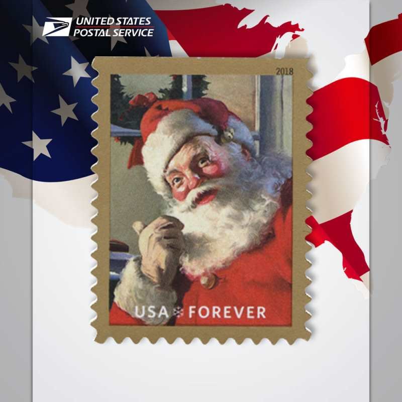 Sparkling Holiday 2018 USPS Stamps ��� All Brand New Forever Stamps i
