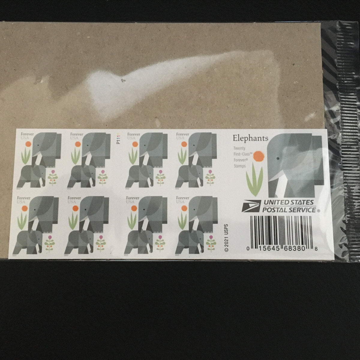 Elephants 2022 USPS Stamps ��� All Brand New Forever Stamps i