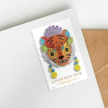 Lunar New Year: Year of the Tiger 2022 USPS Stamps ��� All Brand New Forever Stamps i