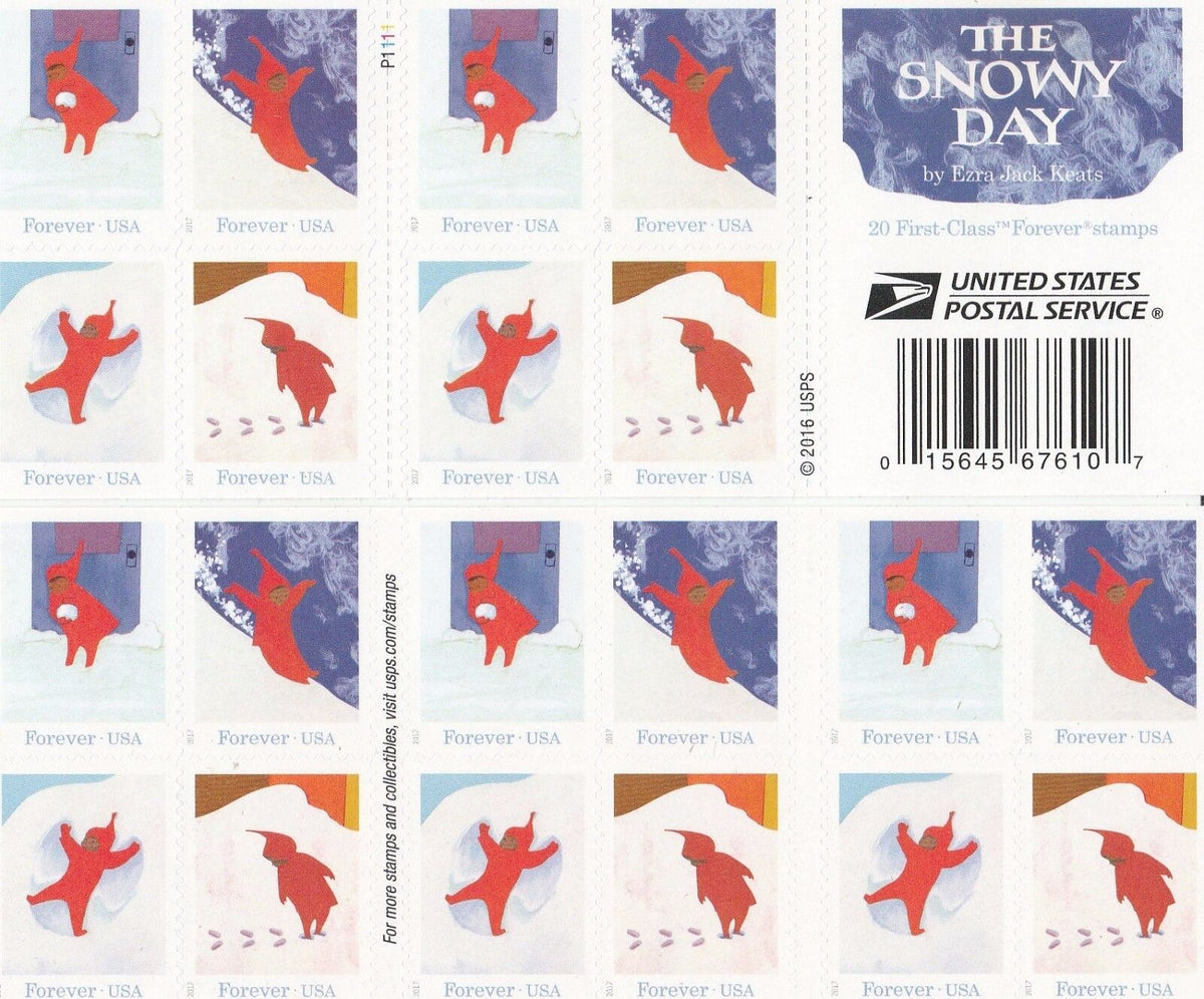 Snowy Day 2017 USPS Stamps