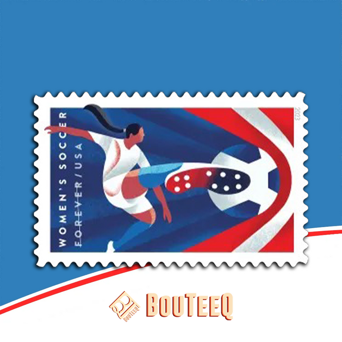 Women���s Soccer 2023 USPS Stamps ��� All Brand New Forever St