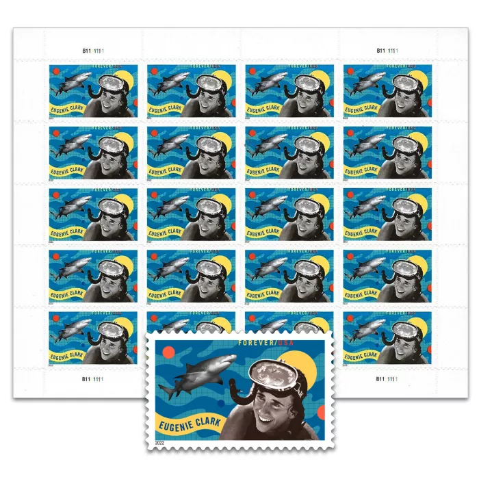 Eugenie Clark 2022 USPS Stamps ��� All Brand New Forever Stamps i