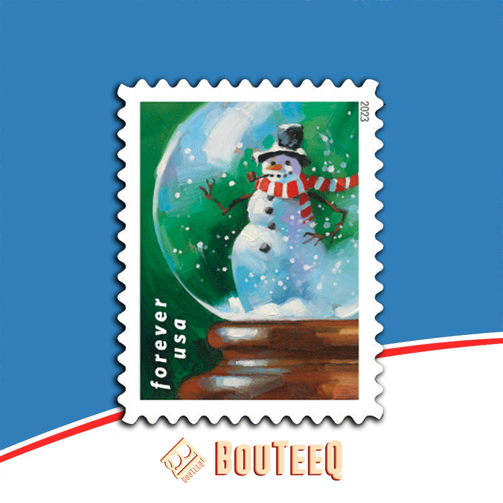 Snow Globes 2023 USPS Stamps ��� All Brand New Forever Stamps i