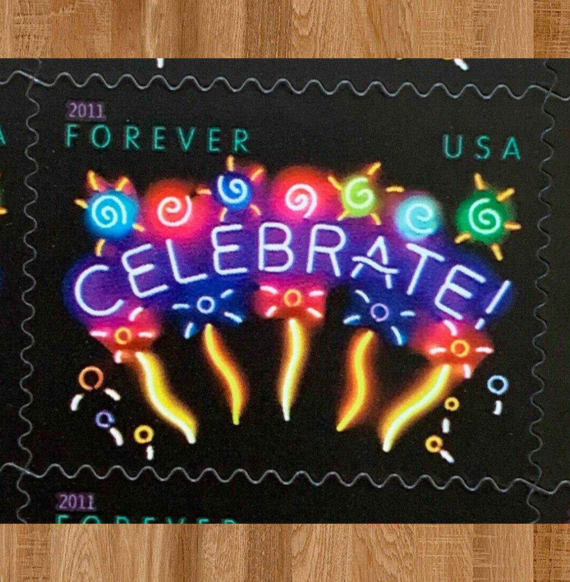 Celebrate 2011 USPS Stamps
