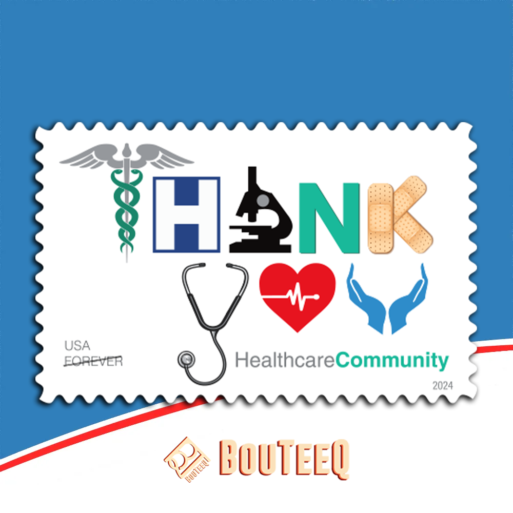 Thank You, Healthcare Community 2024 USPS Stamps ��� All Brand New Forever Stamps i