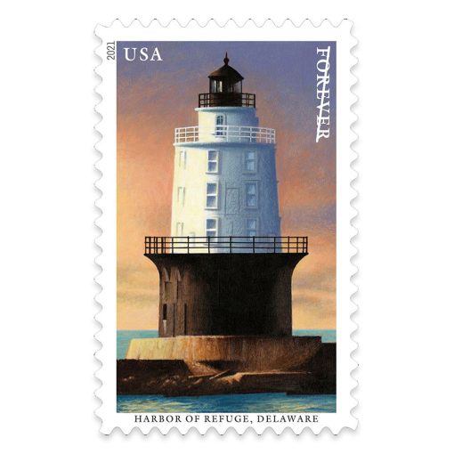 Mid Atlantic Lighthouse 2021 USPS Stamps