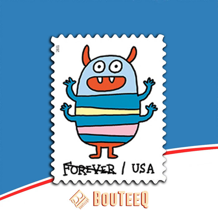 Message Monsters 2021 USPS Stamps ��� All Brand New Forever Stamps i