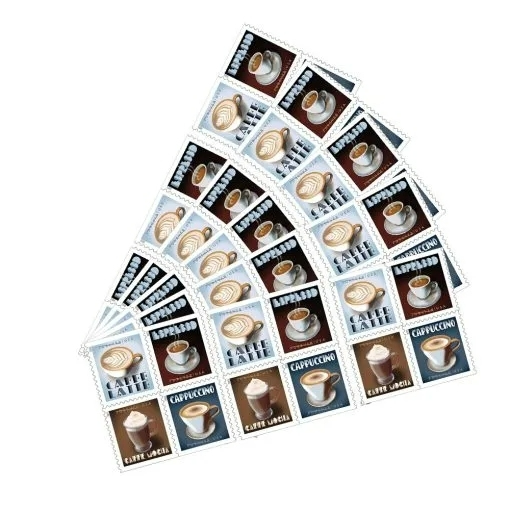 Espresso Drinks 2021 USPS Stamps