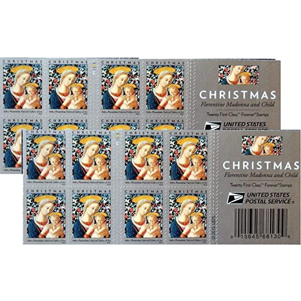 Florentine Madonna and Child 2016 USPS Stamps ��� All Brand New Forever Stamps im