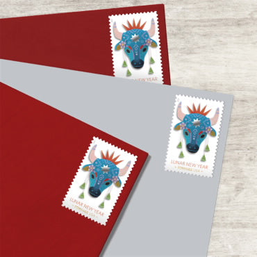 Lunar New Year: Year of the Ox 2021 USPS Stamps