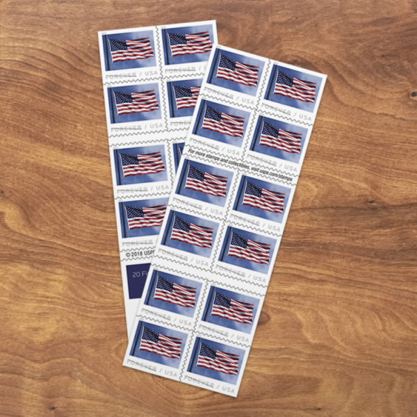 2019 US Flags USPS Stamps image 5