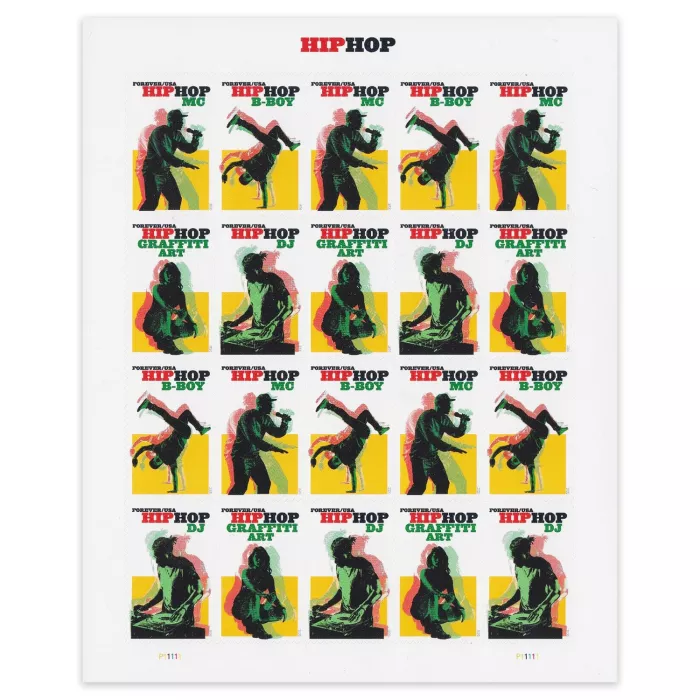 Hip Hop 2020 USPS Stamps ��� All Brand New Forever Stamps i