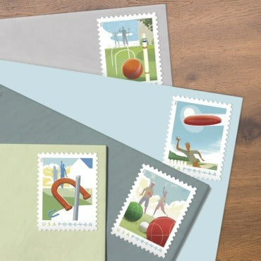 Backyard Games 2021 USPS Stamps