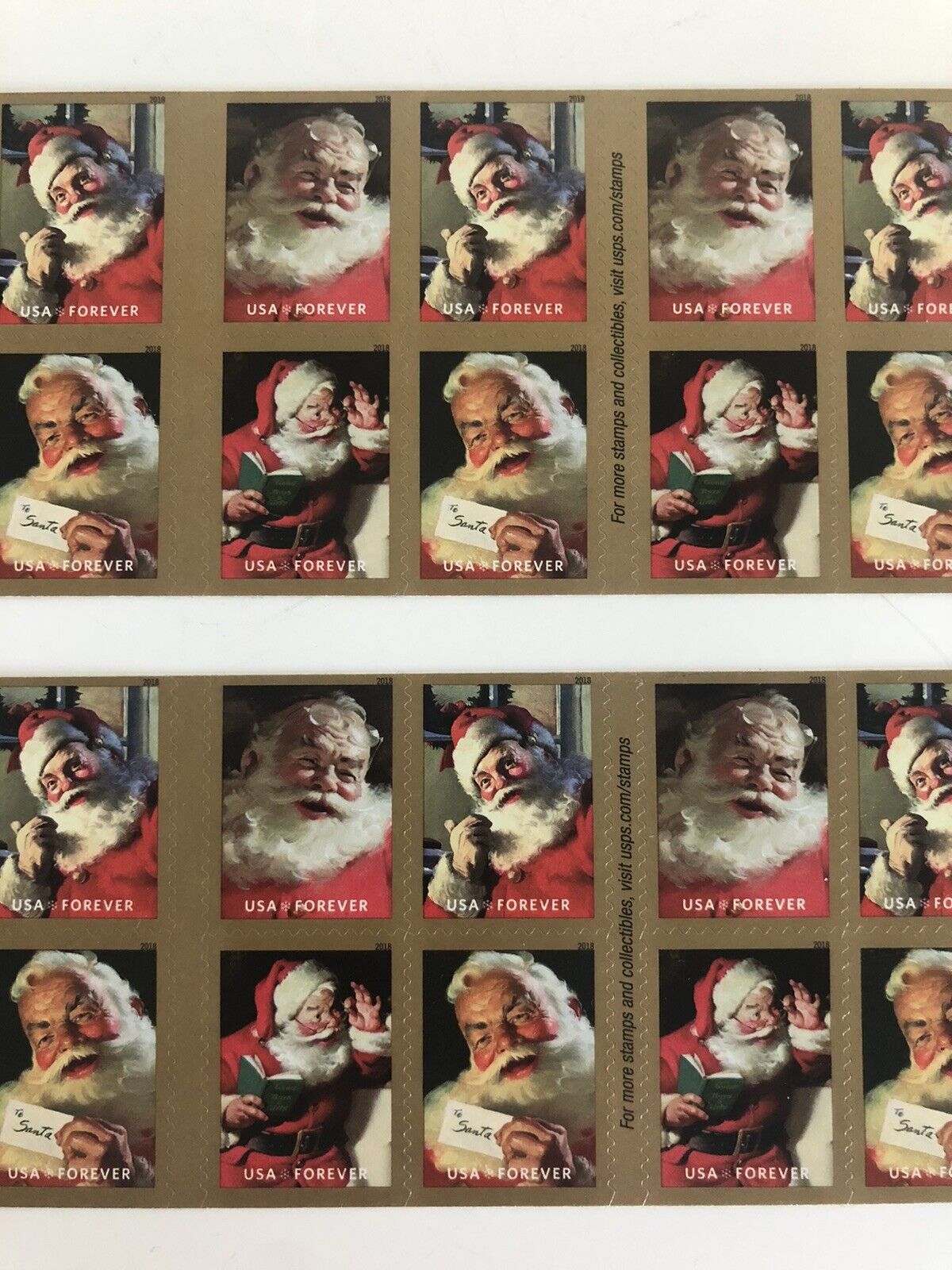 Sparkling Holiday 2018 USPS Stamps ��� All Brand New Forever Stamps im