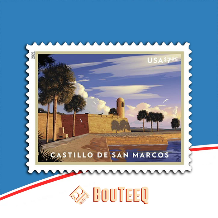 Castillo De San Marcos 2021 USPS Stamps