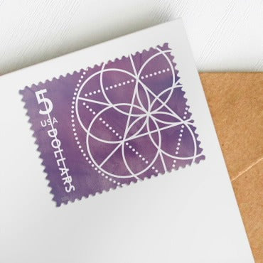 $5 Floral Geometry 2022 USPS Stamps ��� All Brand New Forever Stamps i