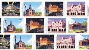 Railroad Stations 2023 USPS Stamps ��� All Brand New Forever Stamps (Copy) i