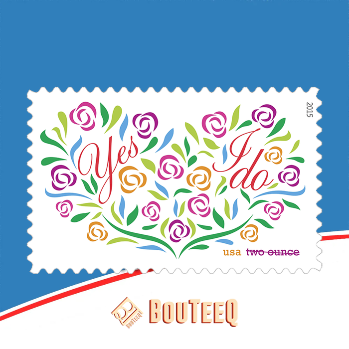Yes I Do 2015 USPS Stamps ��� All Brand New Forever Stamps i