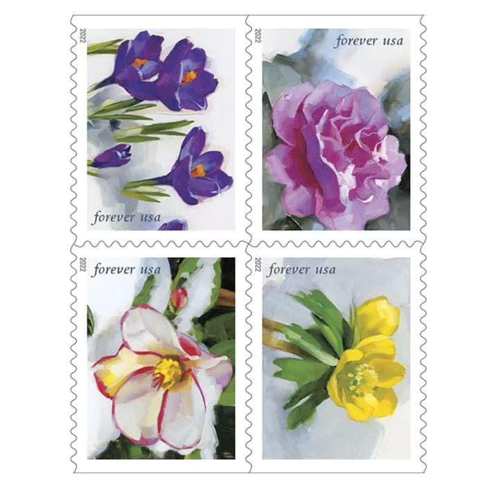 Snowy Beauty 2022 USPS Stamps ��� All Brand New Forever Stamps i