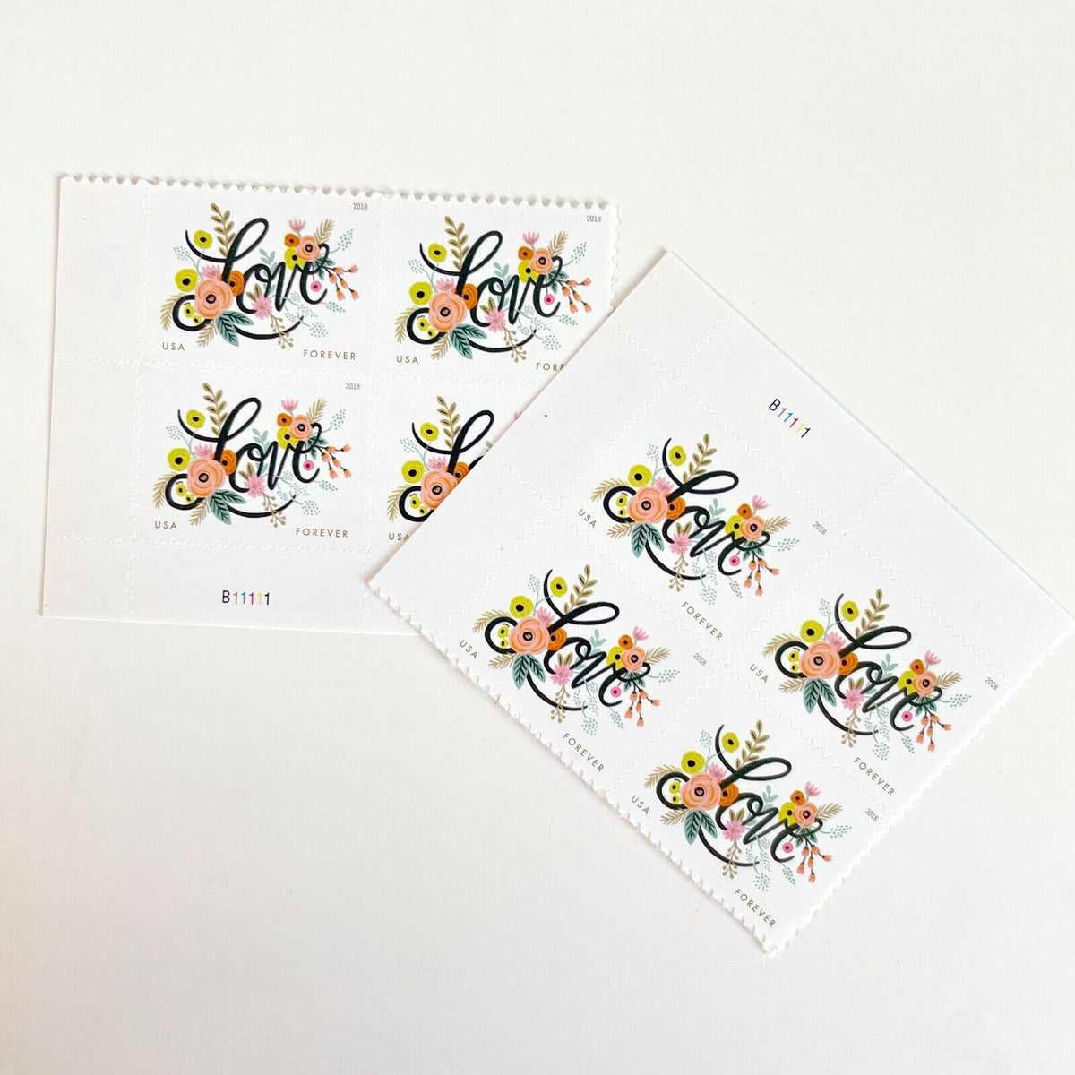 Love Flourishes 2018 USPS Stamps ��� All Brand New Forever Stamps im