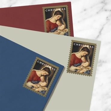 Christmas Madonna and Child 2024 USPS Stamps ��� All Brand New Forever Stamps i