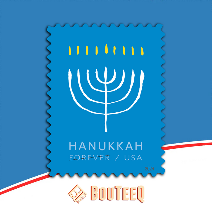 Hanukkah 2024 USPS Stamps ��� All Brand New Forever Stamps i