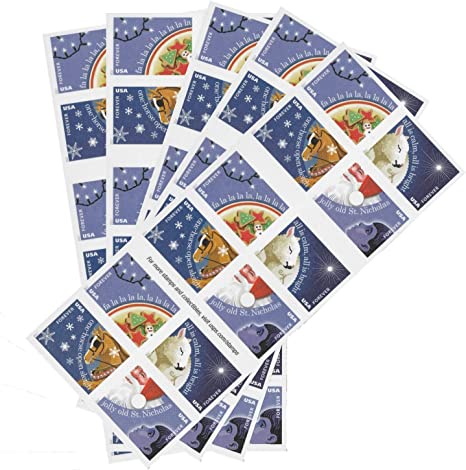 Christmas Carols 2017 USPS Stamps