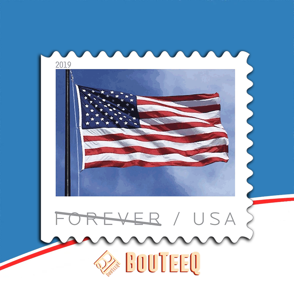 2019 US Flags USPS Stamps image 0